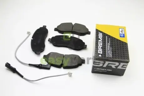 Гальмівні колодки пер. Ford Transit 13- (Bosch) BREMSI BP3651