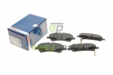 Колодки гальмівні (передні) Toyota Auris/Avensis 08- (з датчиком) BOSCH 0 986 494 187