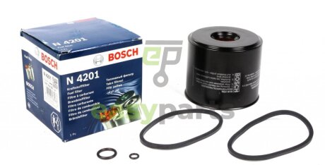 Фільтр паливний Fiat Ducato 1.9/2.4D/2.5TD 94-02 (з к-том прокладок) BOSCH 1457434201