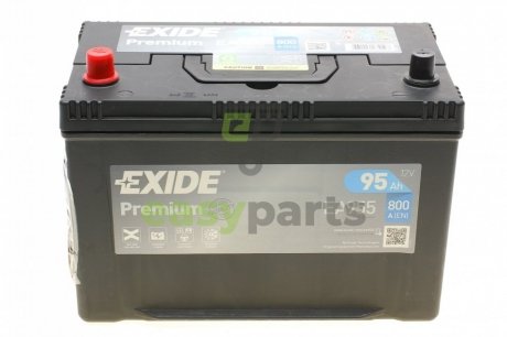 Акумуляторна батарея 95Ah/800A (306x173x222/+L/B01) Premium Азія EXIDE EA955
