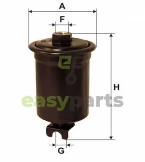 Фільтр топл. MITSUBISHI GALANT / PP895 (WIX-Filtron) WIX FILTERS WF8092