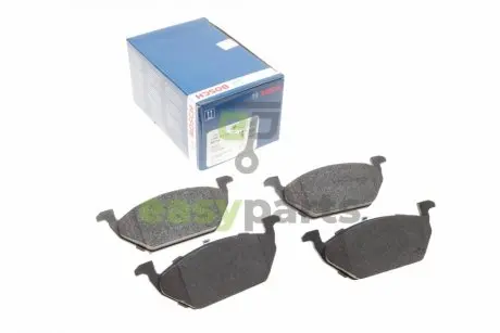 Колодки гальмівні (передні) VW Caddy 03- (вушка вверх) BOSCH 0 986 424 364