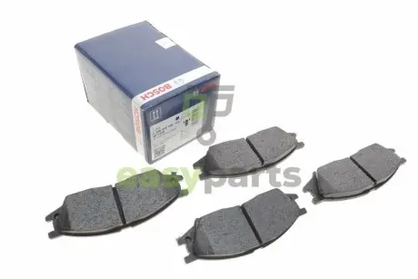 Колодки гальмівні (передні) Nissan Almera II 02-/Sunny 00-03 BOSCH 0 986 495 146