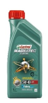 Олива двигуна 1L Magnatec Diesel 5W40 DPF CASTROL 1502B8