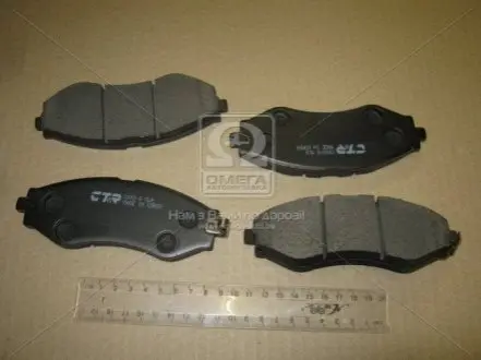 Колодка торм. MITSUBISHI COLT V, LANCER VI передн. CTR CKM-3 (фото 1)