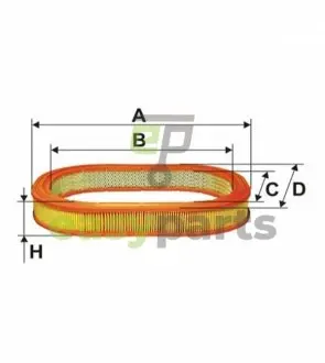 Фільтр повітря WIX FILTERS WA6001