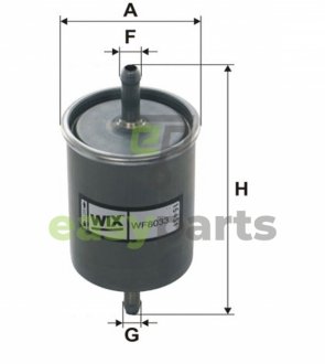 Фильтр топливный WIX FILTERS WF8033 (фото 1)