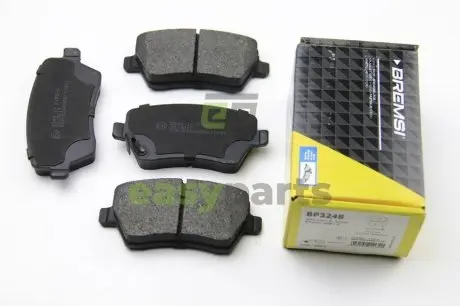 Гальмівні колодки пер. Suzuki Swift 05- (TRW) BREMSI BP3248
