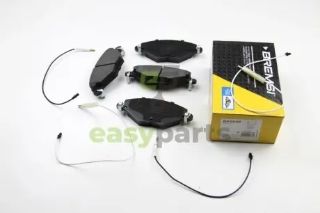 Гальмівні колодки пер. Citroen C5 01- (Bosch) BREMSI BP2939