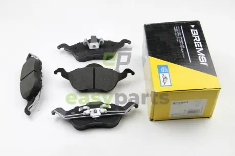 Гальмівні колодки пер. Ford Focus 98-04 (ATE) BREMSI BP2824