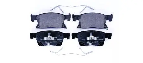 Тормозные колодки дисковые перед. Opel Astra K 1.0-1.6D 06.15- HELLA 8DB 355 024-781