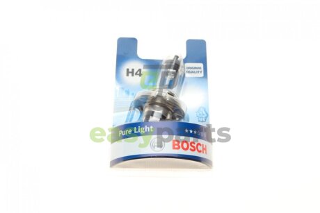 Автолампа H4 12V 60/55W P43t Pure Light BL BOSCH 1 987 301 001