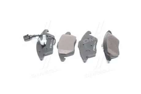 Колодка торм. диск. AUDI, SEAT, SKODA, VW передн. CTR CKVW-7 (фото 1)