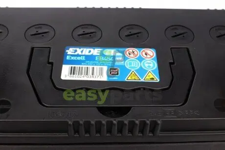 Акумуляторна батарея 45Ah/330A (237x127x227/+R/B00) Excell Азія EXIDE EB454