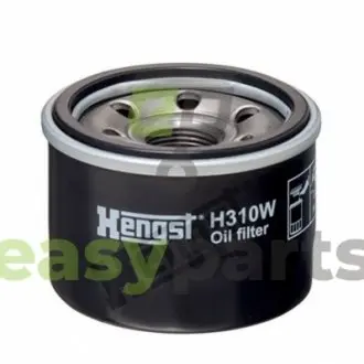 Фільтр масляний Smart Fortwo Coupe/Cabrio 1.0i 07- HENGST FILTER H310W