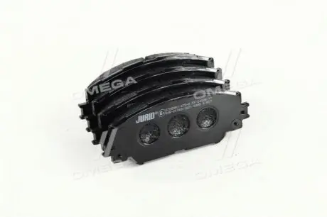 TOYOTA колодки гальмівні передні Auris,Corolla,RAV-4 05- Jurid 572598J