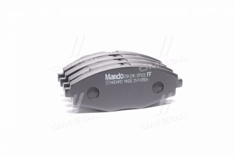 Колодки торм.дисковые передн. DAEWOO LANOS 1.5 MANDO MPD06