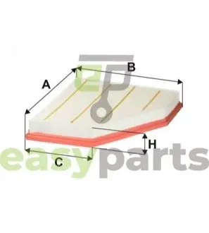 Фільтр повітряний BMW 1 (F20/F21)/2 (F22/F23)/3 (F30/F31/F34)/4 (F32/F33/F36) 2.0/3.0 B48/B58 16- WIX FILTERS WA9824