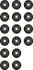 Сальник клапана Hyundai H-1 Cargo/Travel 2.5CRDi 08- (к-кт 16шт.) VICTOR REINZ 12-53499-01 (фото 2)