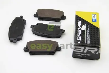 Гальмівні колодки пер. Honda Civic 05- (TRW) BREMSI BP3245