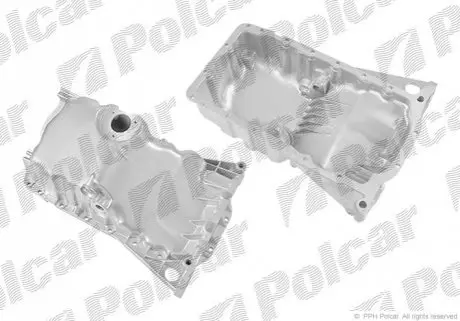 Піддон масляний двигуна Audi A4 (8D2/8D5),A6(4B2),VW Passat(3B3/3B6) Polcar 1325MO-3
