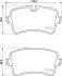 Дискові гальмівні колодки зад. Audi A6/A6/S6 IV (4G2,C7) 10- HELLA 8DB 355 016-061 (фото 4)