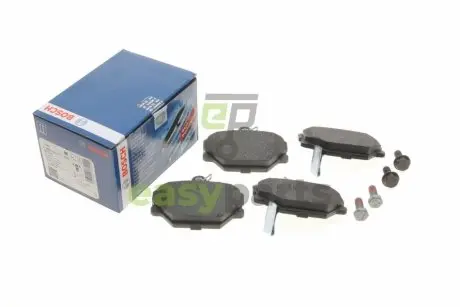 Колодки гальмівні (передні) Smart Fortwo/Cabrio/City-Coupe 98- BOSCH 0 986 424 471