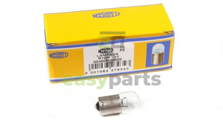 Автолампа R10W 12V 10W BA15s Стандарт (R10W 12V) MAGNETI MARELLI 004008100000