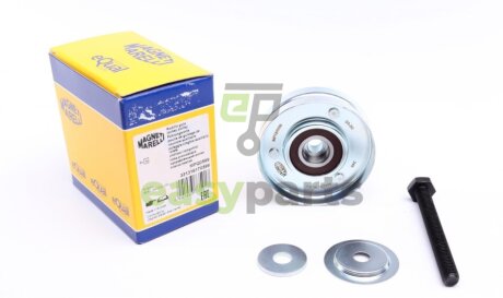 Ролик генератора Skoda Fabia/Roomster/VW Fox/Polo 1.2 01- (паразитний) (76x24) (MPQ0599) MAGNETI MARELLI 331316170599