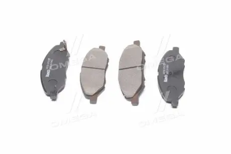 Колодки торм.дискові передн. NISSAN TIIDA 05- MANDO MPN07