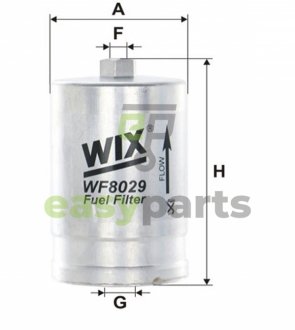 Фильтр топл. PEUGEOT, VOLVO /PP827 (WIX-Filtron) WIX FILTERS WF8029