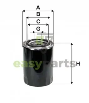Фільтр масляний VW Passat 96-05/Skoda SuperB 1.8T 01-08 WIX FILTERS WL7448