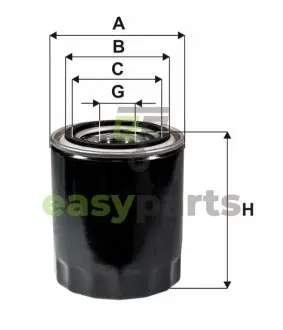 Фільтр масляний Hyundai H-1 97-/H350 15-/Kia Carnival 2.7-2.9 CRDI 01- WIX FILTERS WL7450
