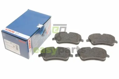 Колодки гальмівні (передні) MB C-class (W203/CL203/S203) 00-11 (Lucas) BOSCH 0 986 424 517