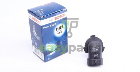 Автолампа HB3 12V 60W P20d Pure Light BOSCH 1 987 302 152