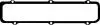 Прокладка кришки клапанної FIAT 1.1/1.3/1.6 CORTECO 023859P (фото 1)