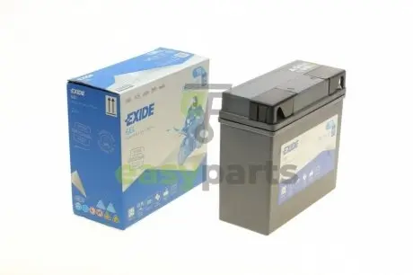 Акумуляторна батарея 19Ah/170A (185x80x170/+R/B0) (GEL) (мото) EXIDE GEL12-19
