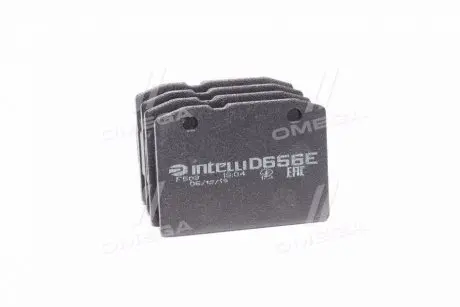 Колодка торм. ВАЗ 2101 перед. (компл. 4шт.) (Intelli) DAFMI / INTELLI D656E