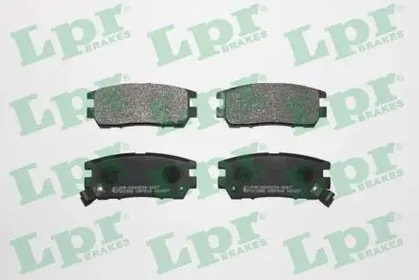 Комплект гальмівних колодок з 4 шт. дисків LPR 05P518