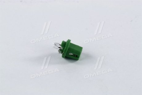 Лампа 12V 2W Bax 8,5d green OSRAM 2722MF (фото 1)