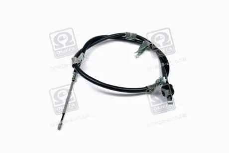 Трос ручного гальма лівий Hyundai Matrix 1.5-1.8 01- L 1650/1405mm PARTS-MALL PTA-277