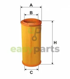 Фільтр повітряний Fiat Doblo 1.6i/1.9D/JTD 01- WIX FILTERS WA6732