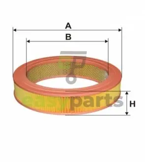 Фільтр повітряний Mazda 626 1.6-2.0 78-97 WIX FILTERS WA6426