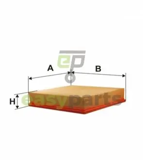 Фільтр повітряний Audi A8 2.5-4.2 94-02/Skoda SuperB 2.5TDI 01-08 WIX FILTERS WA6537
