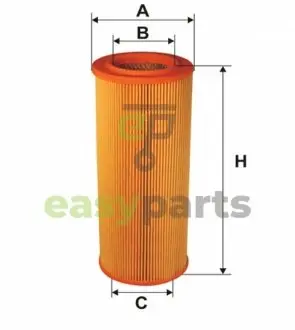 Фильтр воздушный SAAB 9000 AR366/ (WIX-Filtron) WIX FILTERS WA6601