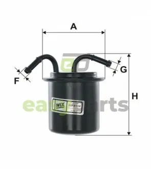 Фільтр паливний Subaru Forester/Impreza/Legacy 1.5-3.3i 89-08 WIX FILTERS WF8104
