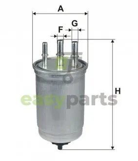 Фільтр паливний Ford Connect 1.8DI/TDCI 02-13 WIX FILTERS WF8268