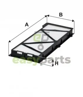 Фильтр салона AUDI 80, 90 / K1003 (WIX-Filtron) WIX FILTERS WP6806