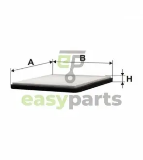 Фільтр салону Toyota Land Cruiser/Yaris 99- WIX FILTERS WP9026