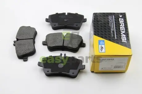 Гальмівні колодки пер. MB W203 00-07 (TRW) BREMSI BP2896